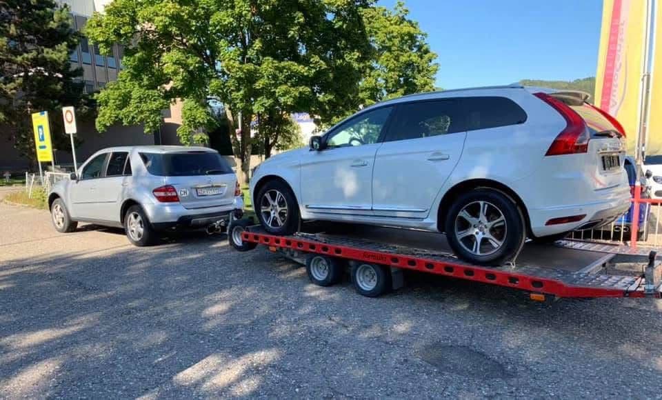 Volvo vozilo na Kopernikus transportu